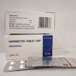 Iverjohn 6 Mg Tablet