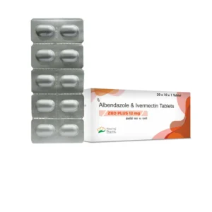 ZBD Plus Albendazole 400 Mg & Ivermectin 12 Mg Tablet